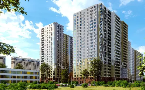 Студия Московская область, Красногорск Ильинойс жилой комплекс (24.33 ...