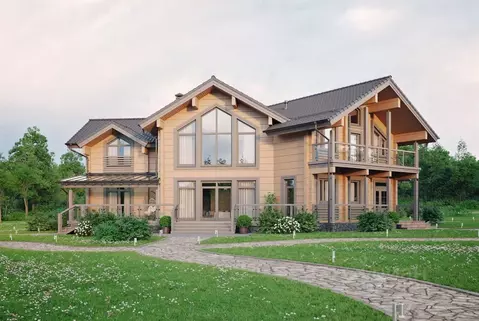 Дом в Ленинградская область, Всеволожский район, Куйвозовское с/пос, ...