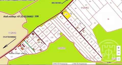 Участок в Ленинградская область, Волосовский район, Клопицкое с/пос, ...