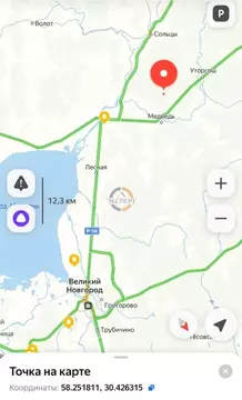 Участок в Новгородская область, Шимский район, Медведское с/пос, д. ...