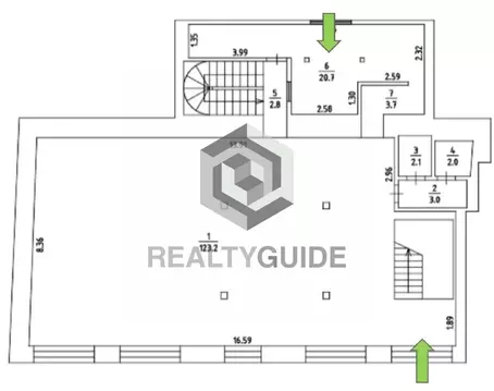 Торговая площадь в Москва Большая Серпуховская ул., 8/7С2 (380 м)