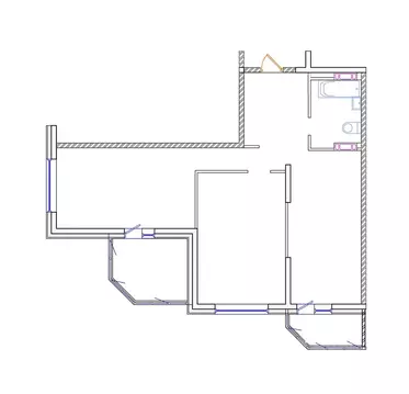 2-к кв. Приморский край, Владивосток ул. Архангельская, 27к1 (69.7 м)