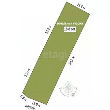 Участок в Нижегородская область, Кулебаки городской округ, с. ...