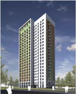 Студия Нижегородская область, Нижний Новгород ул. Родионова (29.03 м)