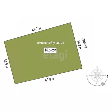 Участок в Тюменская область, Тюменский муниципальный округ, д. Елань, ...