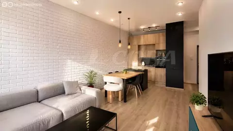 1-комнатная квартира: Тюмень, улица Монтажников, 59 (50 м)