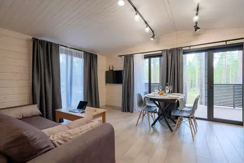 Дом в Ленинградская область, Выборгский район, Полянское с/пос, пос. ...