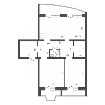 4-к кв. Красноярский край, Красноярск ул. Михаила Годенко, 7 (160.0 м)