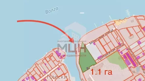 Участок в Тверская область, Конаковский муниципальный округ, д. Плоски ...