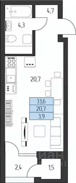 Студия Карачаево-Черкесия, Зеленчукский район, с. Архыз  (31.35 м)