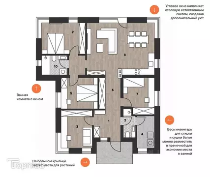 Дом в Московская область, Клин городской округ, Рига Холидэй кп  (105 ...