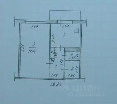 1-к кв. Чувашия, Чебоксары Хузангая ул., 38 (32.9 м)