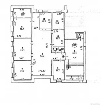 Помещение свободного назначения в Омская область, Омск Степная ул., ...