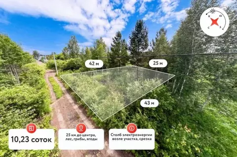 Участок в Тюменская область, Тюменский район, Маяк СНТ ул. Красивая ...