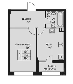 1-к кв. Адыгея, Тахтамукайский район, Старобжегокайское с/пос, Новая ...