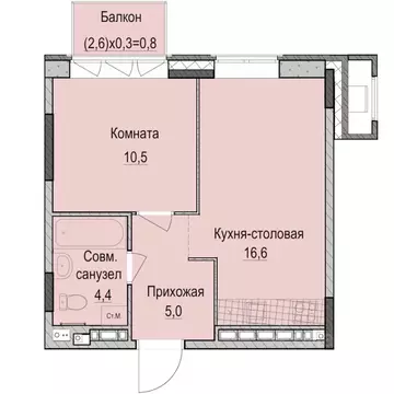 1-к кв. Татарстан, Казань Ферма-2 жилмассив,  (37.3 м)