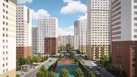 1-к кв. Московская область, Ленинский городской округ, д. Сапроново, ...