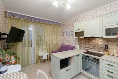 1-к кв. Тюменская область, Тюмень ул. Николая Ростовцева, 27к2 (40.0 ...