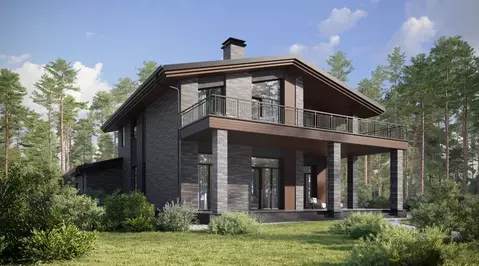 Дом в Московская область, Волоколамский муниципальный округ, Зиккурат ...