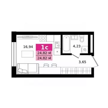 Студия Свердловская область, Екатеринбург Южная Ботаника жилрайон,  ...