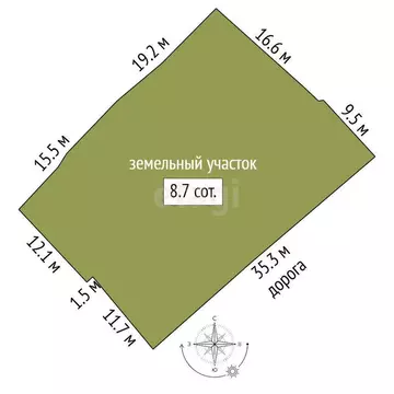 Дом в Ялуторовск, Красноармейская улица (20 м)