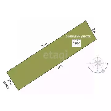 Дом в Крым, Симферопольский район, с. Донское ул. Виноградная (57 м)