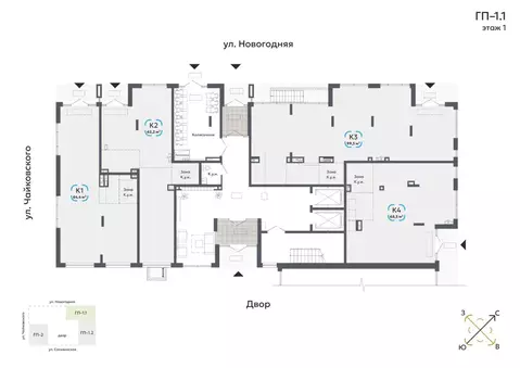 Помещение свободного назначения в Тюменская область, Тюмень Новогодняя ...