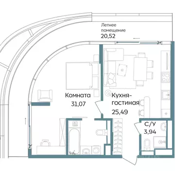 2-к кв. Крым, Саки ул. Морская (81.02 м)