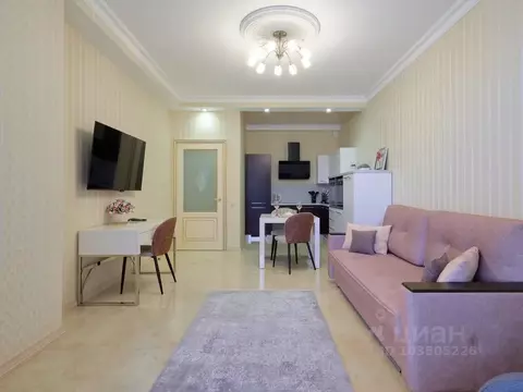 2-к кв. Ставропольский край, Кисловодск ул. Шаумяна, 31/33 (54.0 м)