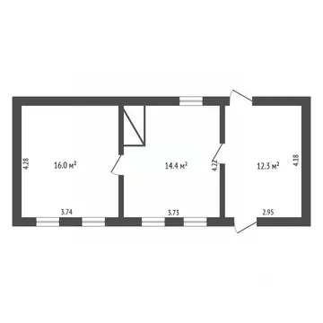 Дом в Воронежская область, Грибановский район, Малоалабухское с/пос, ...