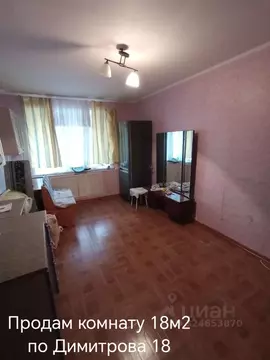Комната Ульяновская область, Димитровград просп. Димитрова, 18 (16.0 ...