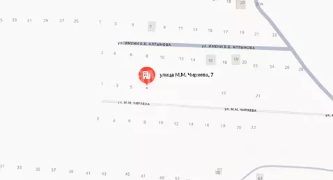 Участок в Калмыкия, Элиста ул. М.М. Чиряева (6.0 сот.)