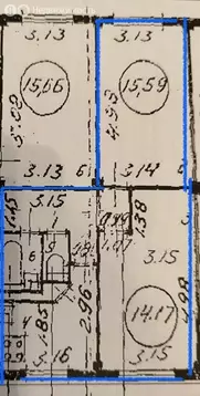 2-комнатная квартира: Санкт-Петербург, улица Кибальчича, 12к1 (45.4 м)