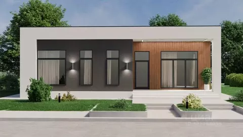 Дом в Крым, Симферопольский район, Молодежное пгт ул. Центральная (110 ...