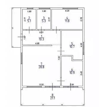 Дом в Тверская область, Калининский муниципальный округ, коттеджный ...