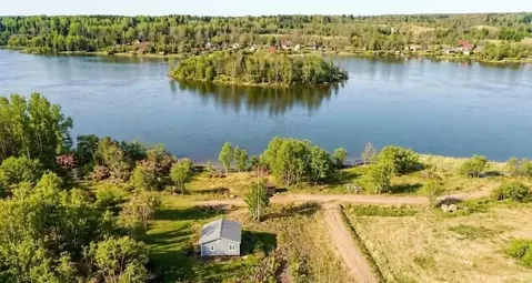 Дом в Ленинградская область, Лодейнопольский район, Алеховщинское ...