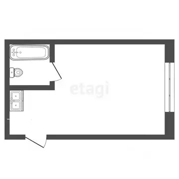 Комната Тюменская область, Тюмень ул. Республики, 218 (17.6 м)