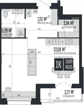 1-к кв. Алтайский край, Барнаул Опера Резиденс жилой комплекс, БС3 ...