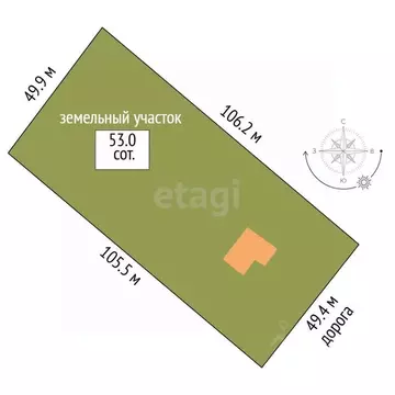 Дом в Орловская область, Орловский муниципальный округ, с. Сабурово ...