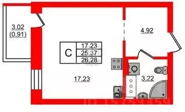 Студия Ленинградская область, Всеволожский район, пос. Бугры проезд ...