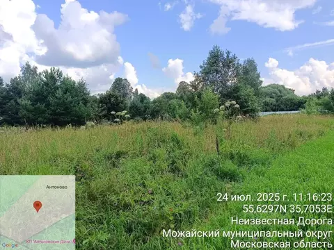 Участок в Московская область, Можайский муниципальный округ, д. ...