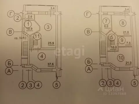 3-к кв. Тверская область, Тверь ул. Крылова, 4 (180.0 м)
