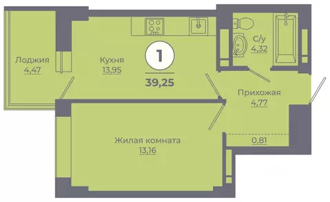 1-к кв. Ростовская область, Ростов-на-Дону Левенцовский мкр, ...