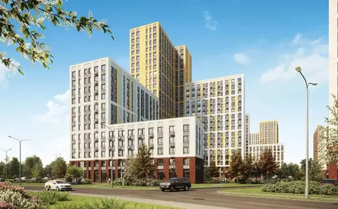 2-к кв. Москва 2-й этап тер., Лучи жилой комплекс, к7 (33.6 м)