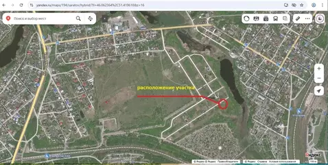 Участок в Саратовская область, Энгельс муниципальное образование, ...