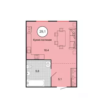 1-к кв. Ставропольский край, Михайловск Шпаковский район, пер. ...