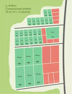 Участок в Владимирская область, Суздальский район, Селецкое ...