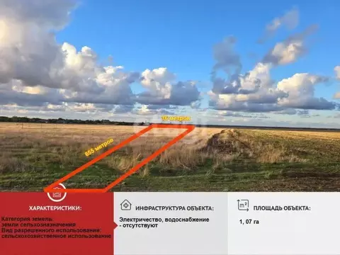 Участок в Крым, Сакский район, Ореховское с/пос, с. Михайловка  ...