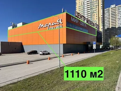 Торговая площадь в Самарская область, Самара ул. Дыбенко, 33 (1110 м)