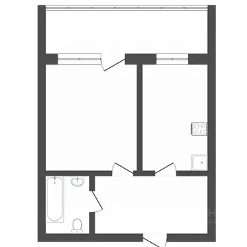 1-к кв. Пермский край, Пермь ул. Юрша, 5А (35.0 м)